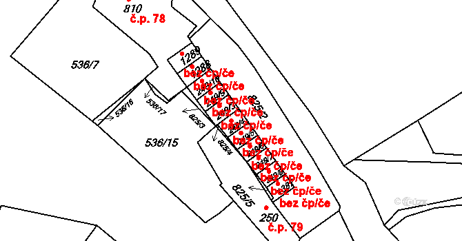 Broumov 46350594 na parcele st. 249/4 v KÚ Broumov, Katastrální mapa