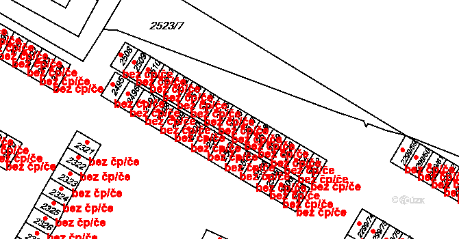Česká Lípa 48806595 na parcele st. 2516 v KÚ Česká Lípa, Katastrální mapa