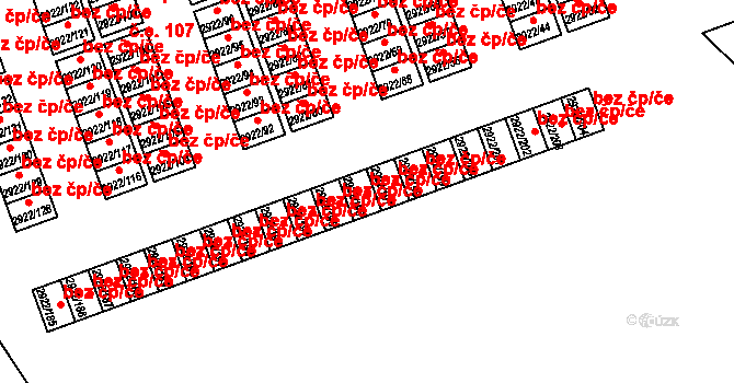 Příbor 49109596 na parcele st. 2922/196 v KÚ Příbor, Katastrální mapa