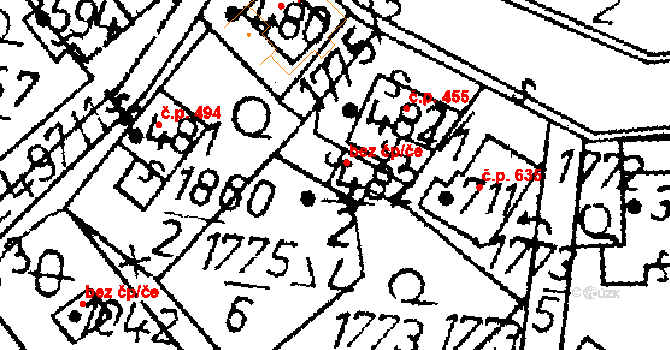 Kamenický Šenov 45930597 na parcele st. 482/2 v KÚ Kamenický Šenov, Katastrální mapa