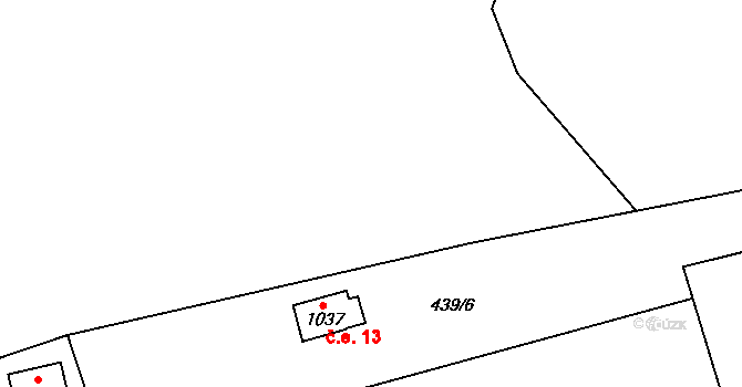 Metylovice 12, Katastrální mapa