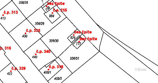 Pernink 49343602 na parcele st. 777 v KÚ Pernink, Katastrální mapa