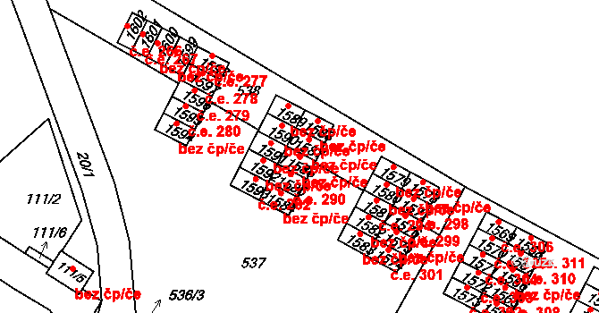Ostopovice 289, Katastrální mapa