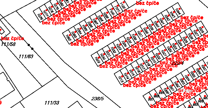 Kralupy nad Vltavou 41939603 na parcele st. 1030 v KÚ Kralupy nad Vltavou, Katastrální mapa