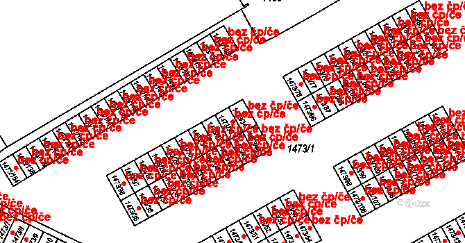 Šluknov 45196605 na parcele st. 1473/33 v KÚ Šluknov, Katastrální mapa