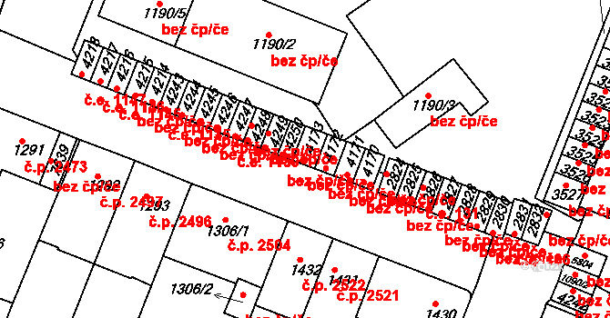 Havlíčkův Brod 38673606 na parcele st. 4173 v KÚ Havlíčkův Brod, Katastrální mapa