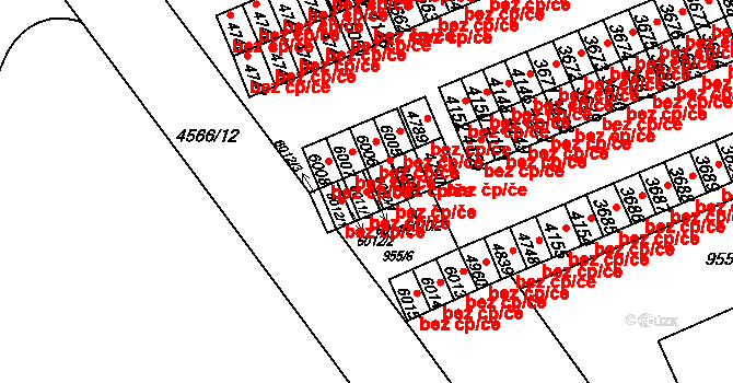 Kroměříž 44985606 na parcele st. 6011/1 v KÚ Kroměříž, Katastrální mapa