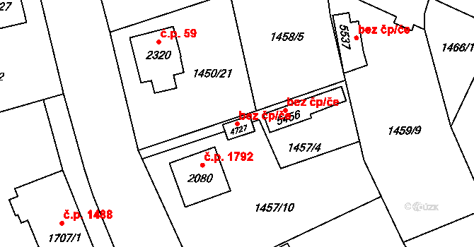 Šumperk 48503606 na parcele st. 4727 v KÚ Šumperk, Katastrální mapa