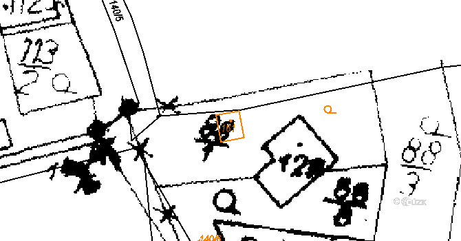 Jemníky 147864607 na parcele st. 161 v KÚ Jemníky, Katastrální mapa