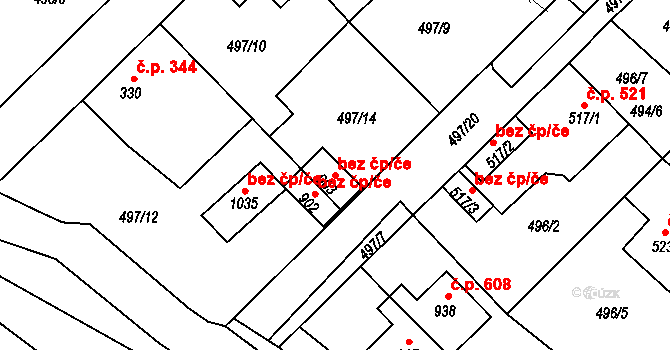 Chotěšov 46202609 na parcele st. 903 v KÚ Chotěšov, Katastrální mapa