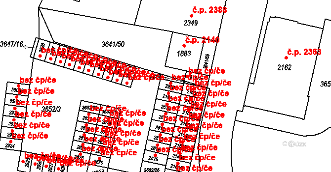 Břeclav 49558609 na parcele st. 2920 v KÚ Břeclav, Katastrální mapa