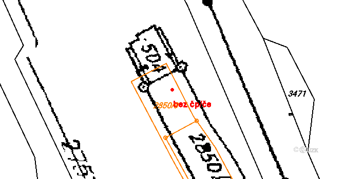 Libina 554, Katastrální mapa