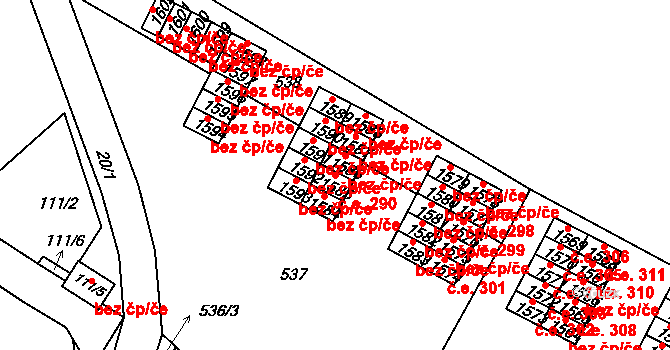 Ostopovice 290, Katastrální mapa