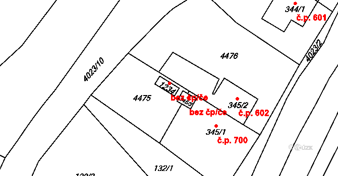 Horní Slavkov 44311613 na parcele st. 1234 v KÚ Horní Slavkov, Katastrální mapa