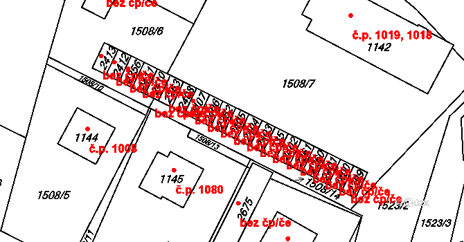 Třebechovice pod Orebem 48034614 na parcele st. 2405 v KÚ Třebechovice pod Orebem, Katastrální mapa