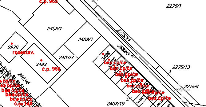 Objekt 79955614, Katastrální mapa