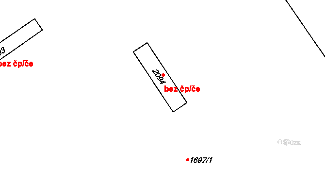 Čáslav 38253615 na parcele st. 2094 v KÚ Čáslav, Katastrální mapa