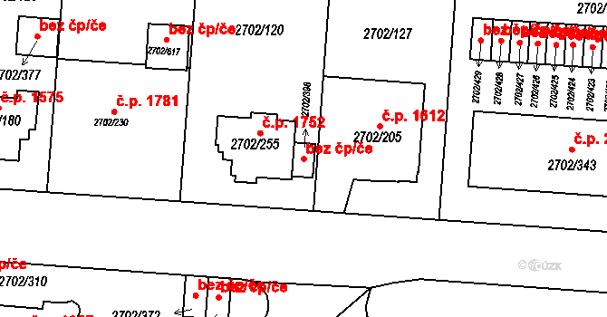Opava 41093615 na parcele st. 2702/398 v KÚ Opava-Předměstí, Katastrální mapa