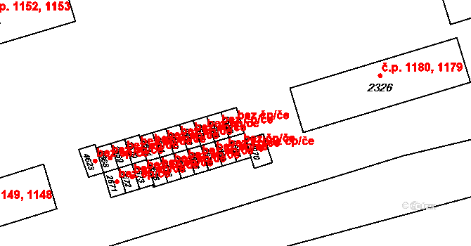 Beroun 46952616 na parcele st. 2686 v KÚ Beroun, Katastrální mapa