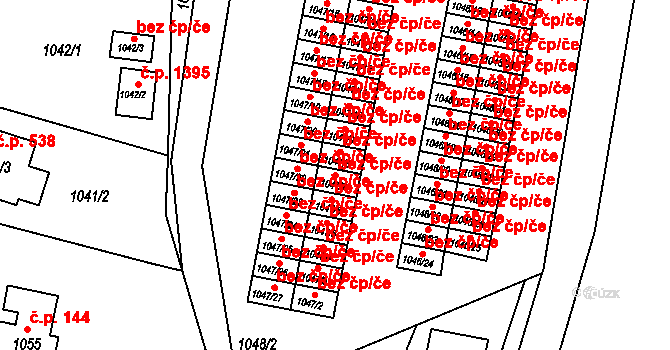 Frýdlant nad Ostravicí 40317617 na parcele st. 1047/7 v KÚ Frýdlant nad Ostravicí, Katastrální mapa