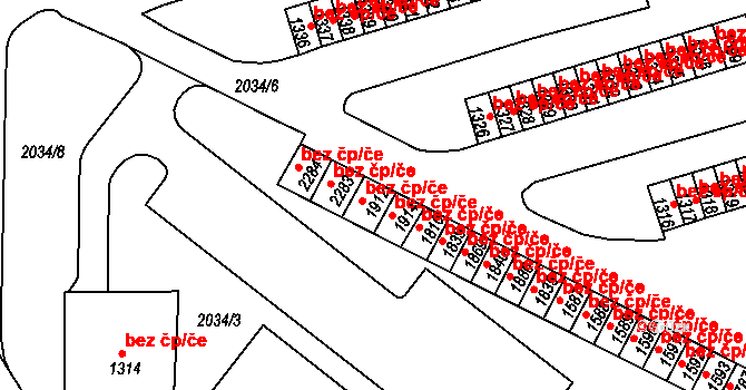 Nejdek 45794618 na parcele st. 1912 v KÚ Nejdek, Katastrální mapa