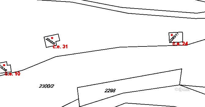 Kožichovice 9, Katastrální mapa