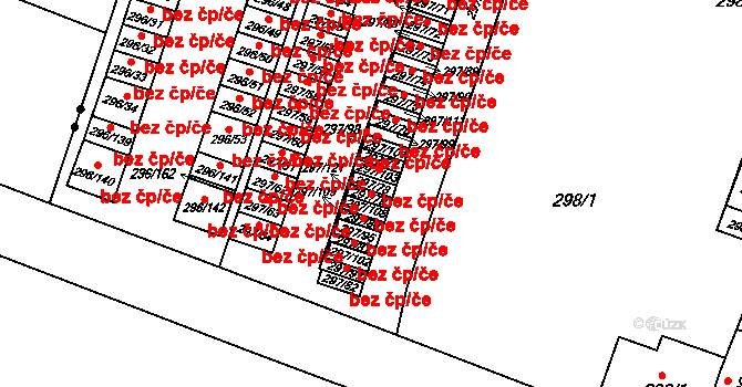 Bohumín 47851619 na parcele st. 297/79 v KÚ Nový Bohumín, Katastrální mapa