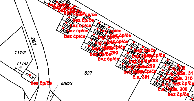 Ostopovice 291, Katastrální mapa