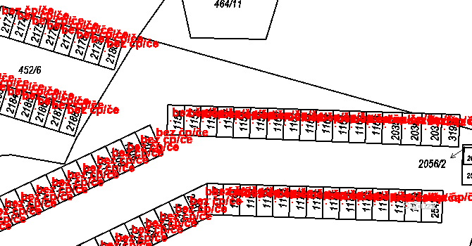 Milevsko 46215620 na parcele st. 1158 v KÚ Milevsko, Katastrální mapa