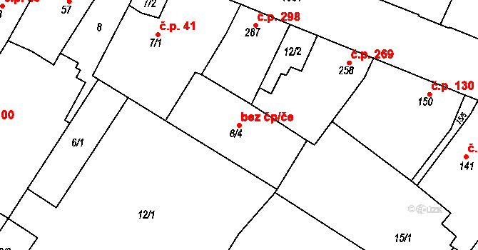 Staňkov 45228621 na parcele st. 6/4 v KÚ Staňkov-ves, Katastrální mapa
