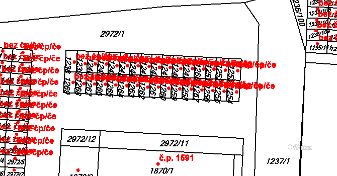 Sokolov 49555626 na parcele st. 1260 v KÚ Sokolov, Katastrální mapa