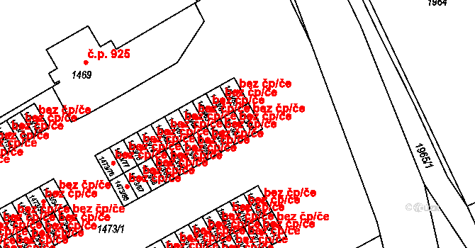 Šluknov 39172627 na parcele st. 1473/94 v KÚ Šluknov, Katastrální mapa