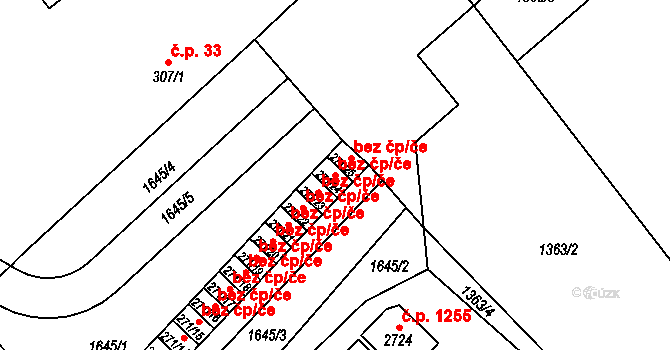 Přeštice 48460630 na parcele st. 271/24 v KÚ Přeštice, Katastrální mapa