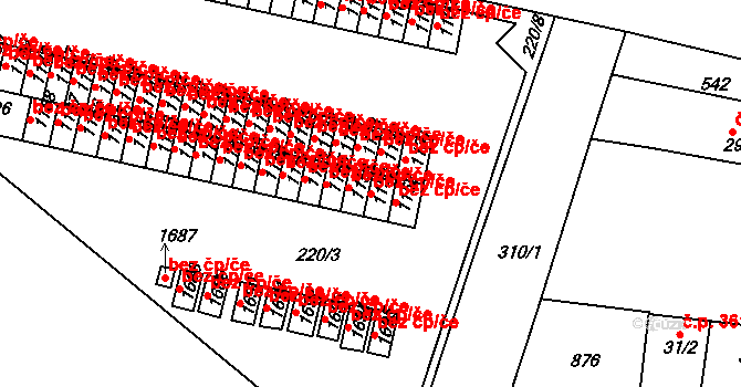 Neratovice 49490630 na parcele st. 1153 v KÚ Neratovice, Katastrální mapa