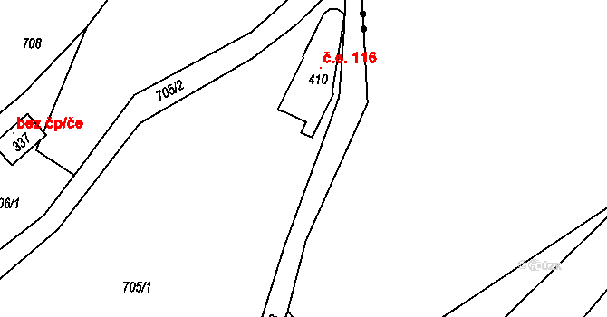 Objekt 147676631, Katastrální mapa