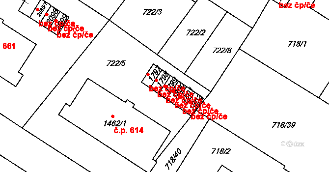 Chlumec nad Cidlinou 50261631 na parcele st. 1799 v KÚ Chlumec nad Cidlinou, Katastrální mapa