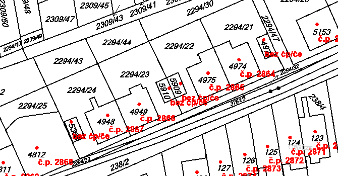 Dvůr Králové nad Labem 82899631 na parcele st. 5910 v KÚ Dvůr Králové nad Labem, Katastrální mapa