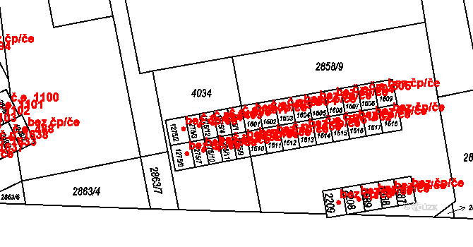 Lipník nad Bečvou I-Město 497, Lipník nad Bečvou na parcele st. 1275/1 v KÚ Lipník nad Bečvou, Katastrální mapa
