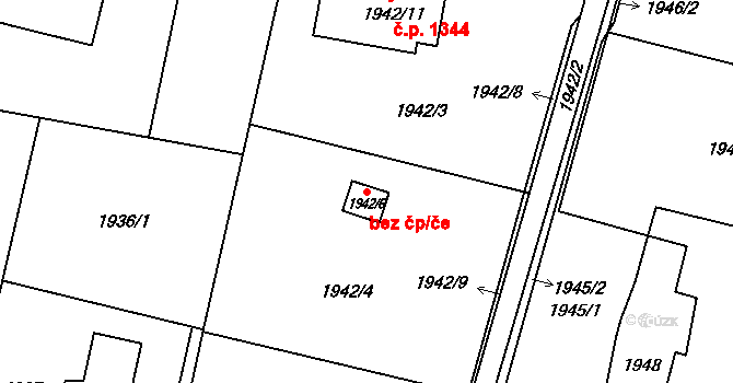 Dětmarovice 48489638 na parcele st. 1942/6 v KÚ Dětmarovice, Katastrální mapa