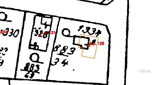 Klášter 6 na parcele st. 247 v KÚ Klášter u Nepomuka, Katastrální mapa