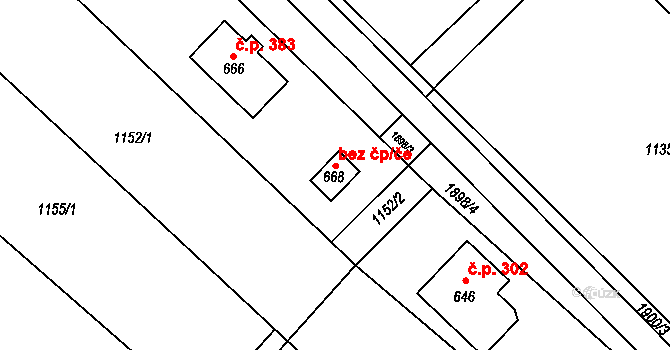 Milíkov 54299641 na parcele st. 668 v KÚ Milíkov u Jablunkova, Katastrální mapa