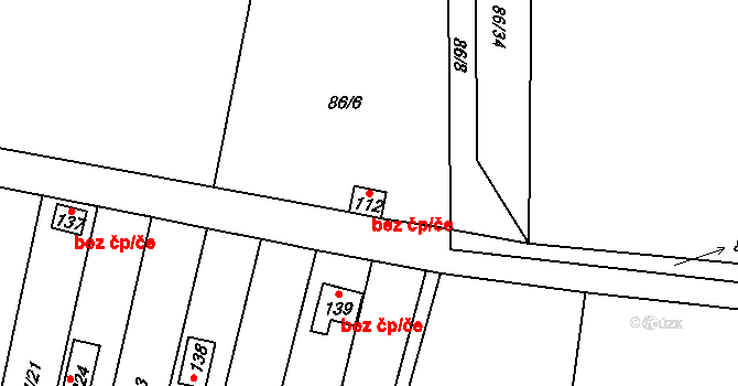 Řepice 39869644 na parcele st. 112 v KÚ Řepice, Katastrální mapa