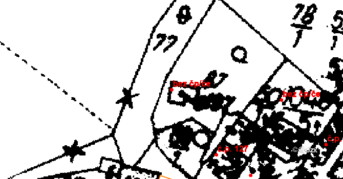 Velichov 45822646 na parcele st. 197 v KÚ Velichov, Katastrální mapa