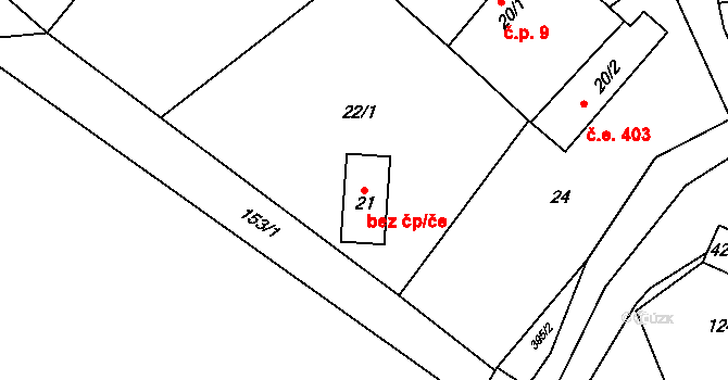 Velké Opatovice 44085648 na parcele st. 21 v KÚ Korbelova Lhota, Katastrální mapa