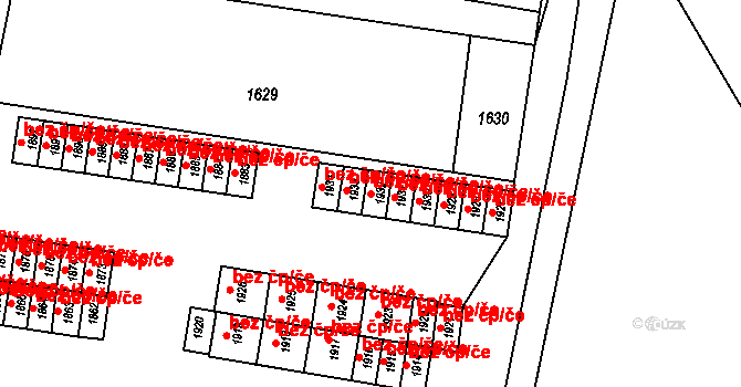 Mimoň 39749649 na parcele st. 1932 v KÚ Mimoň, Katastrální mapa