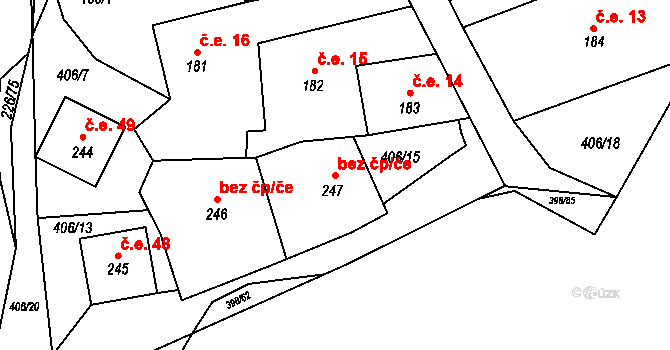 Hluboká u Borovan 51, Borovany, Katastrální mapa