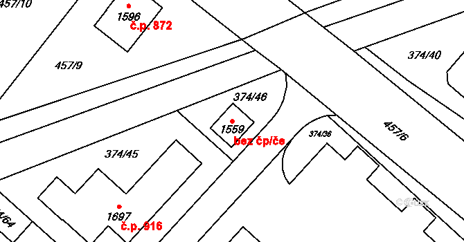 Letohrad 48692654 na parcele st. 1559 v KÚ Letohrad, Katastrální mapa