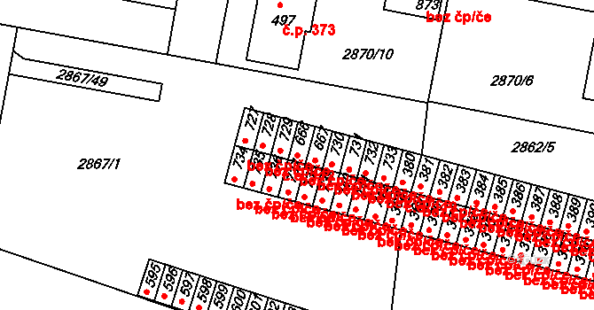 Borovany 113, Katastrální mapa