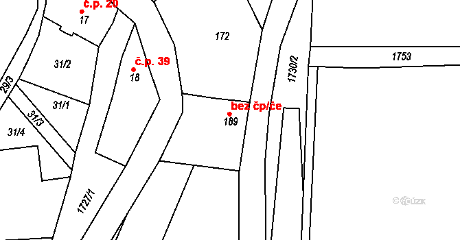 Kounov 44244657 na parcele st. 189 v KÚ Kounov u Dobrušky, Katastrální mapa