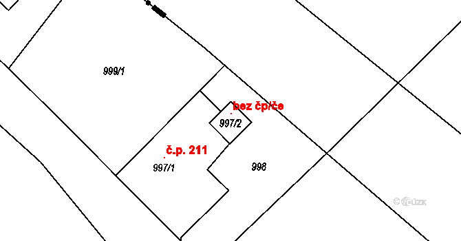 Krmelín 104652659 na parcele st. 997/2 v KÚ Krmelín, Katastrální mapa